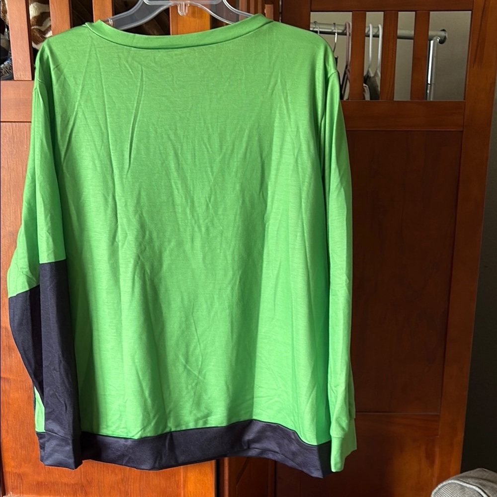 WICKED Elphaba Witch Graphic 1/4 Zip Pullover - Picture 5 of 5